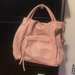 Pink leather oversized Steve Madden Purse